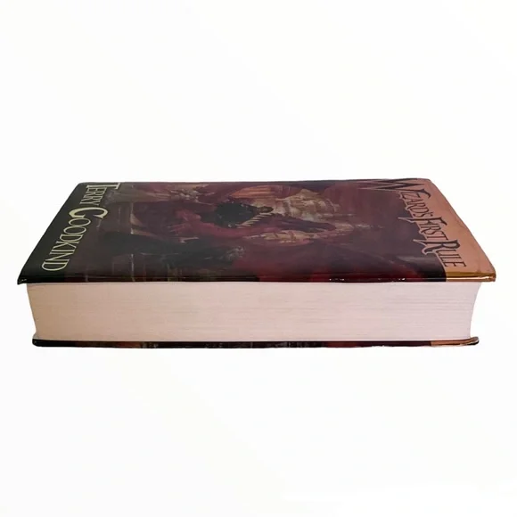 Vtg Terry Goodkind Wizard’s First Rule 1st / 1st HC HB Book 1994 - Picture 3 of 8